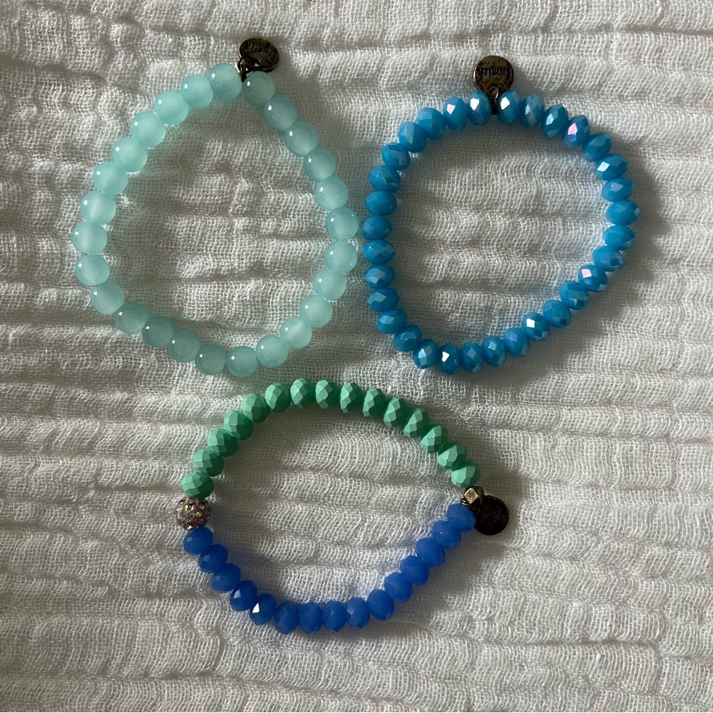 Erimish set of three bracelets
